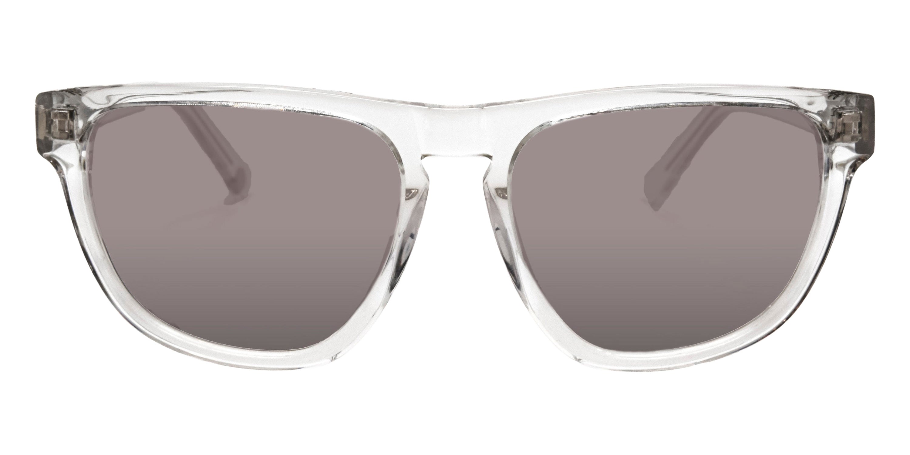 Native Ken® Howard Sun - Crystal/Silver Mirror Polarized Sunglasses