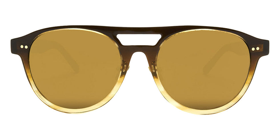 Native Ken® Hudson Sun - Light Brown Fade/12k Hinges/Gold Mirrored Sunglasses