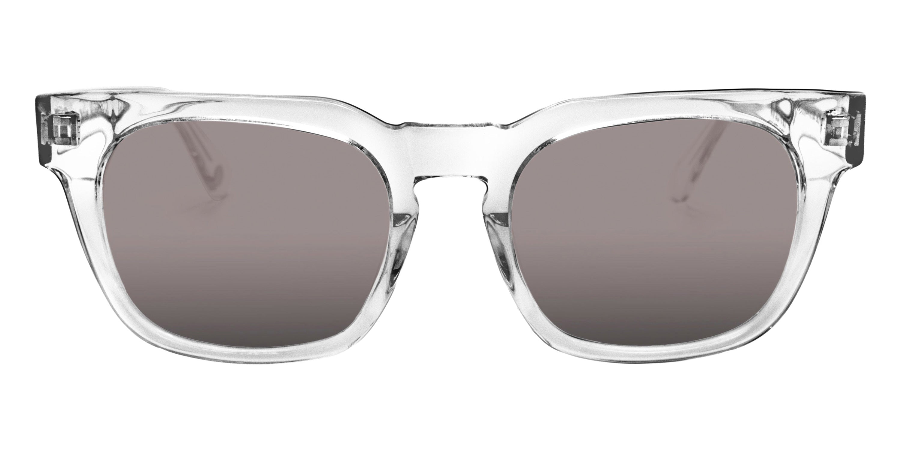 Native Ken® Mercer Sun - Crystal/Silver Mirror Polarized Sunglasses