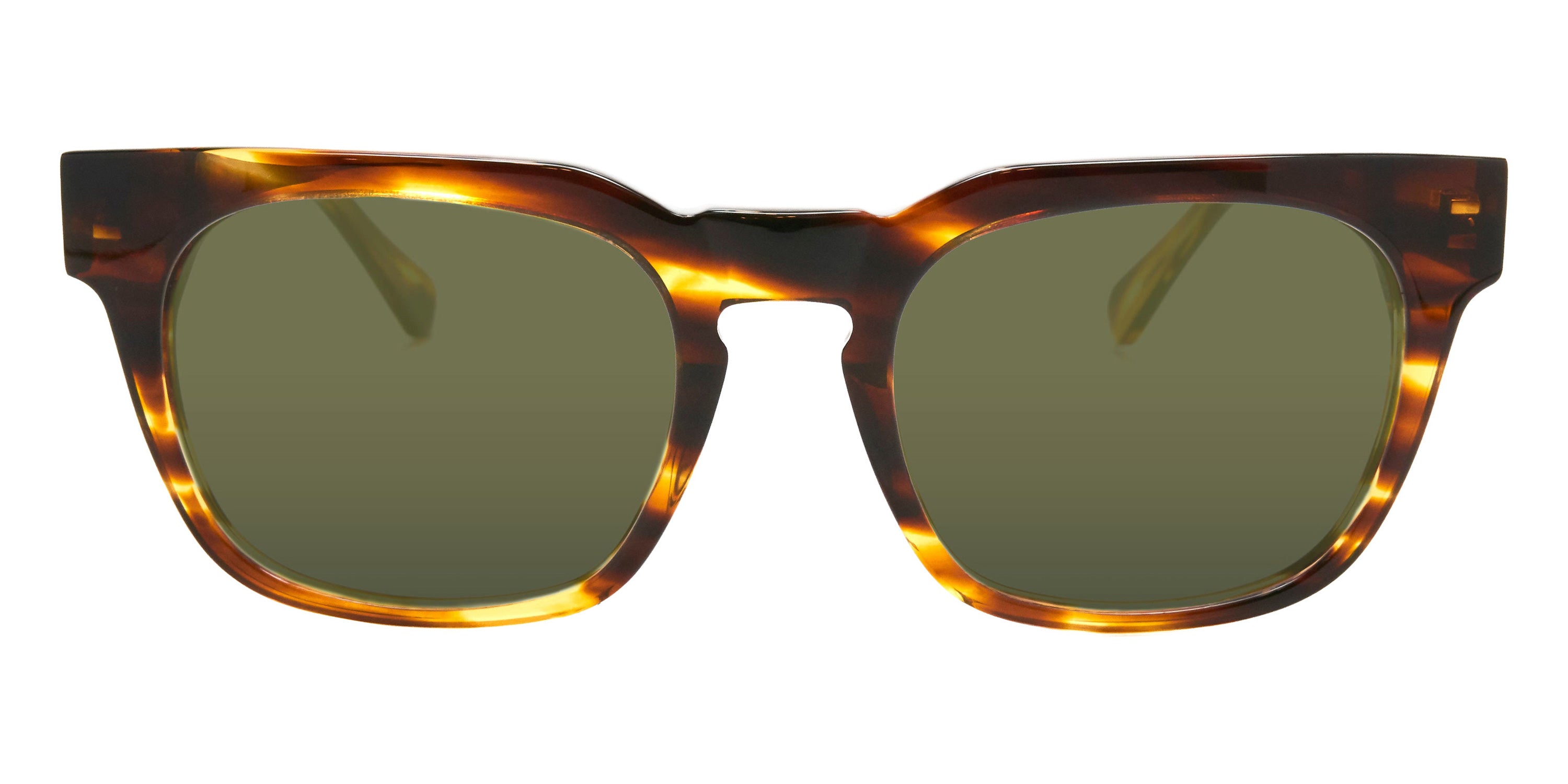 Native Ken® Mercer Sun - Havana Tortoise/Vintage G15 Polarized Sunglasses