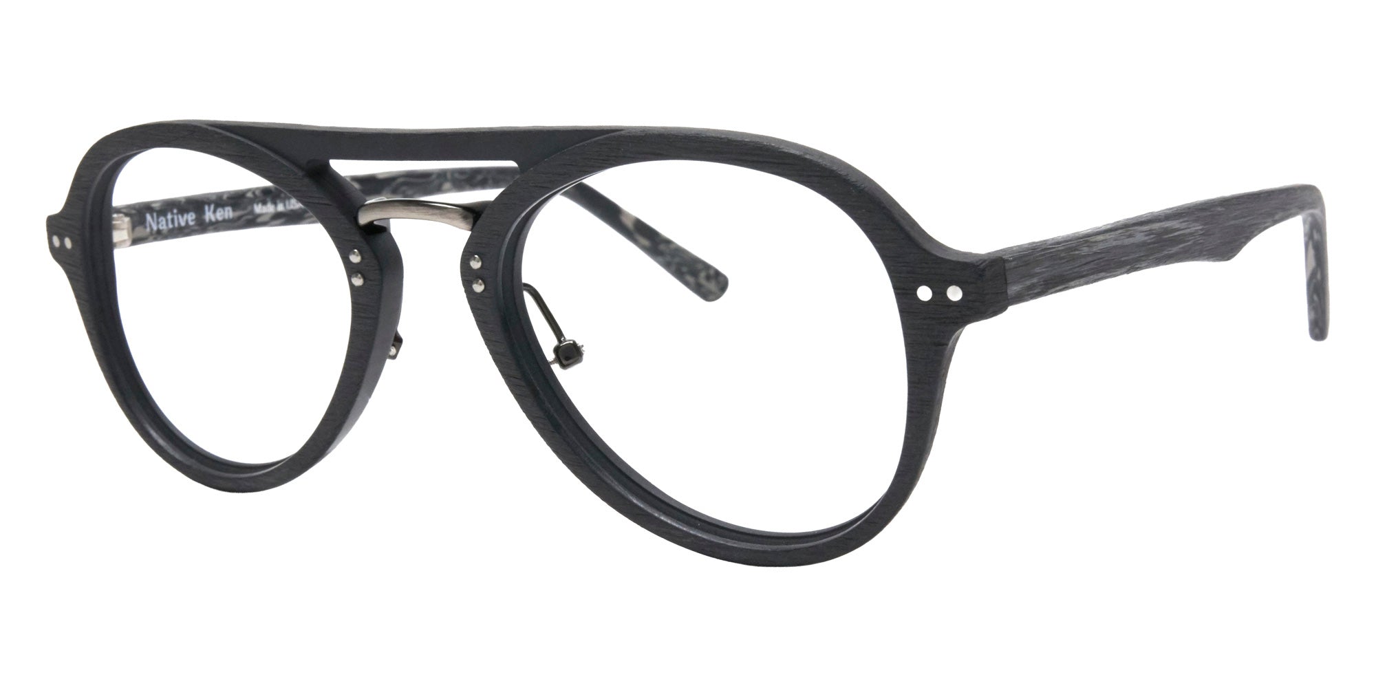 Native Ken® Reade - Matte Black/Grey Eyeglasses