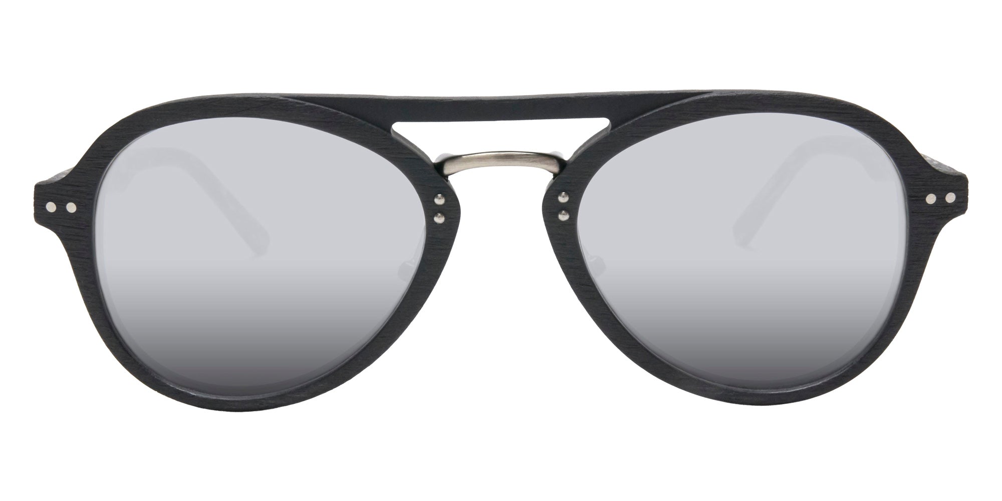 Native Ken® Reade Sun - Matte Black/Grey/Silver Mirrored Polarize Sunglasses