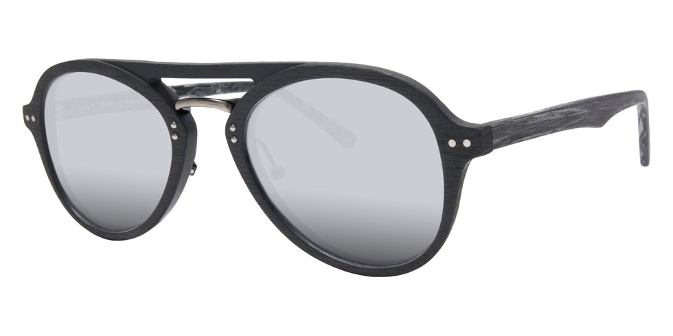 Native Ken® Reade Sun - Matte Black/Grey/Silver Mirrored Polarize Sunglasses