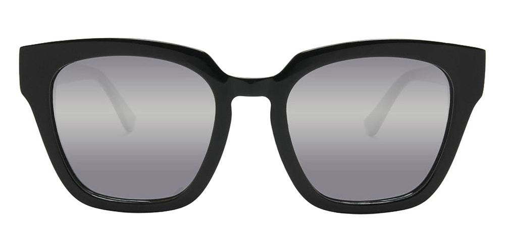 Native Ken® Spring Sun - Shiny Black/Solid Grey Silver Mirrored Sunglasses