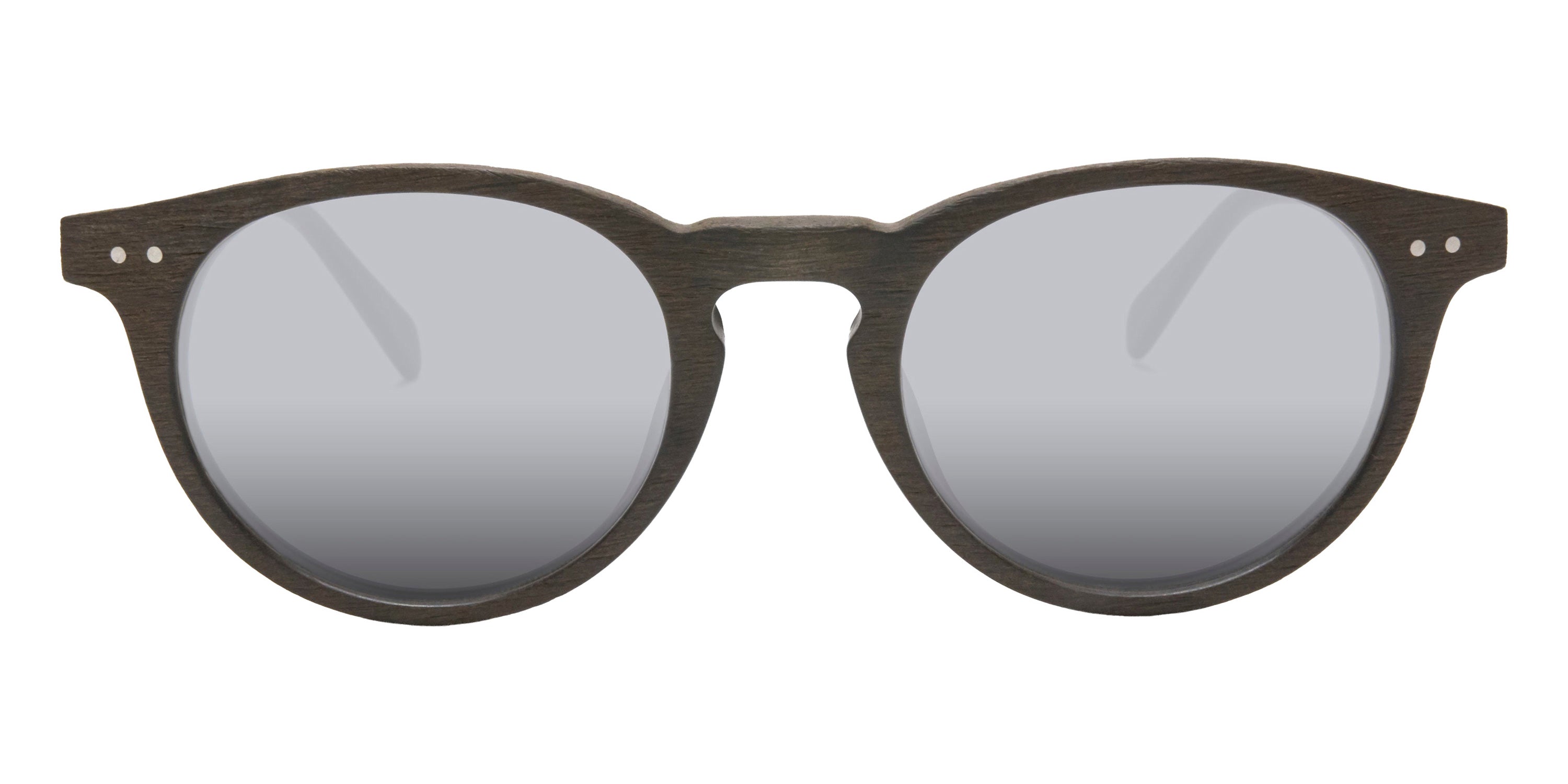 Native Ken® Spruce Sun - Chestnut/Silver Mirrored Polarized Sunglasses