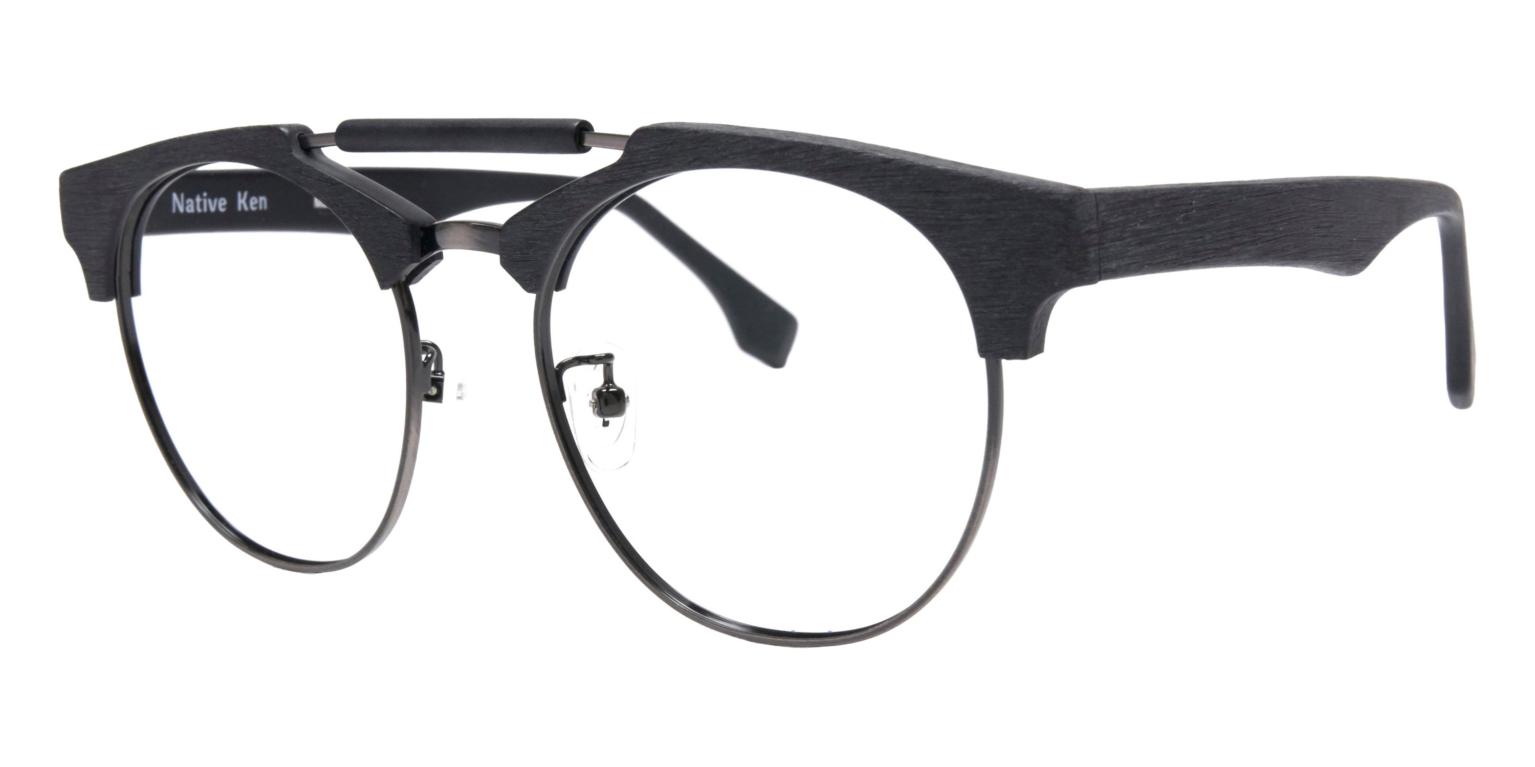 Native Ken® Vesey - Matte Black Eyeglasses