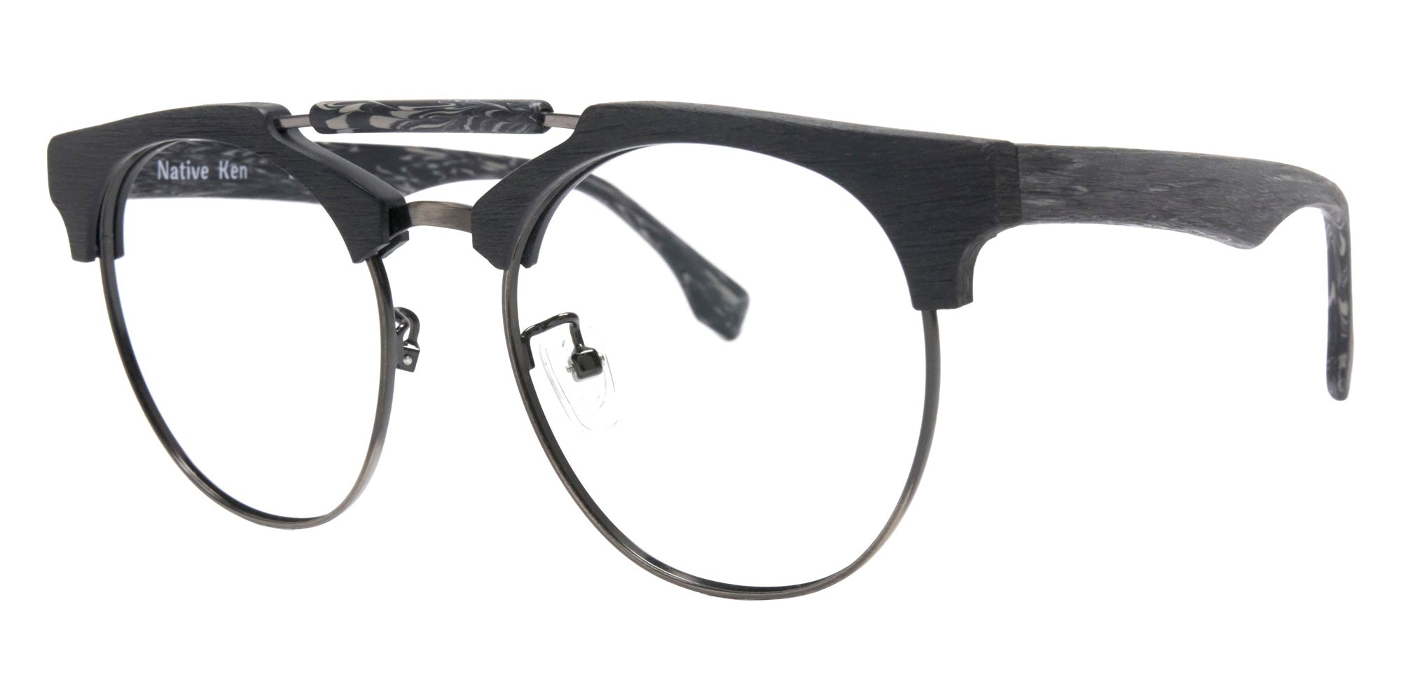 Native Ken® Vesey - Matte Black/Grey Eyeglasses
