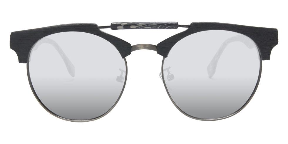 Native Ken® Vesey Sun - Matte Black/Grey/Silver Mirrored Polarized Sunglasses