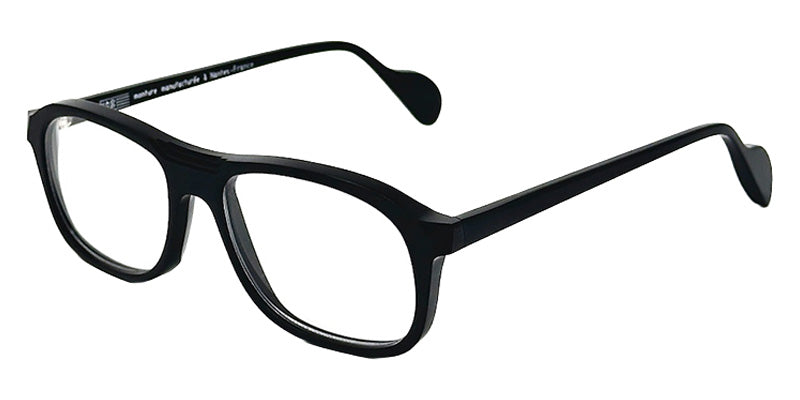 NaoNed® Arvor Eyeglasses - 2613-B Brushed black / Black