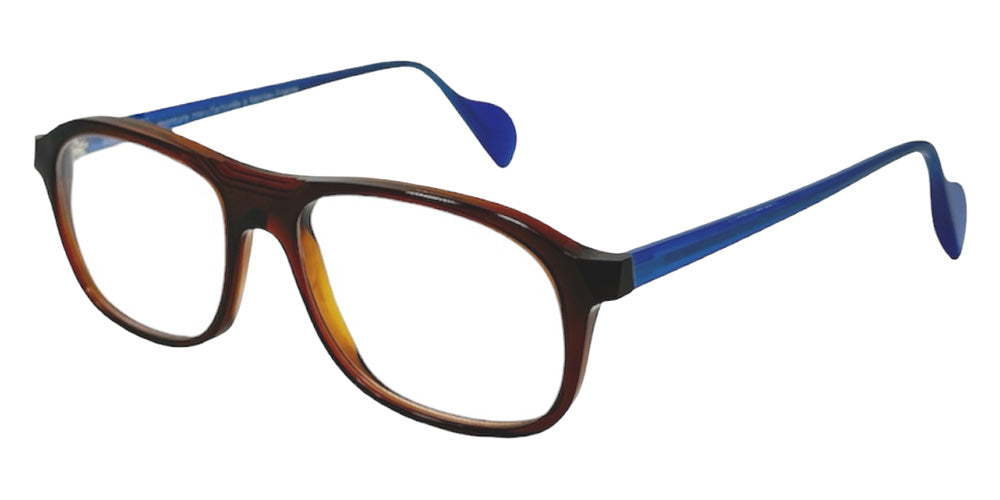 NaoNed® Arvor Eyeglasses - 2629-B Translucent brown / Blue