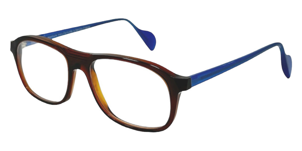NaoNed® Arvor Eyeglasses - 2629-B Translucent brown / Blue