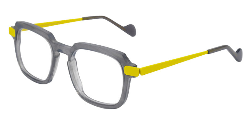 NaoNed® Guesclin Eyeglasses - 78GO Opalin grey / Neon yellow