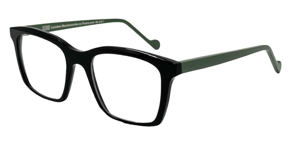 NaoNed® Lamer Eyeglasses - 2613 Dark black / Dark khaki