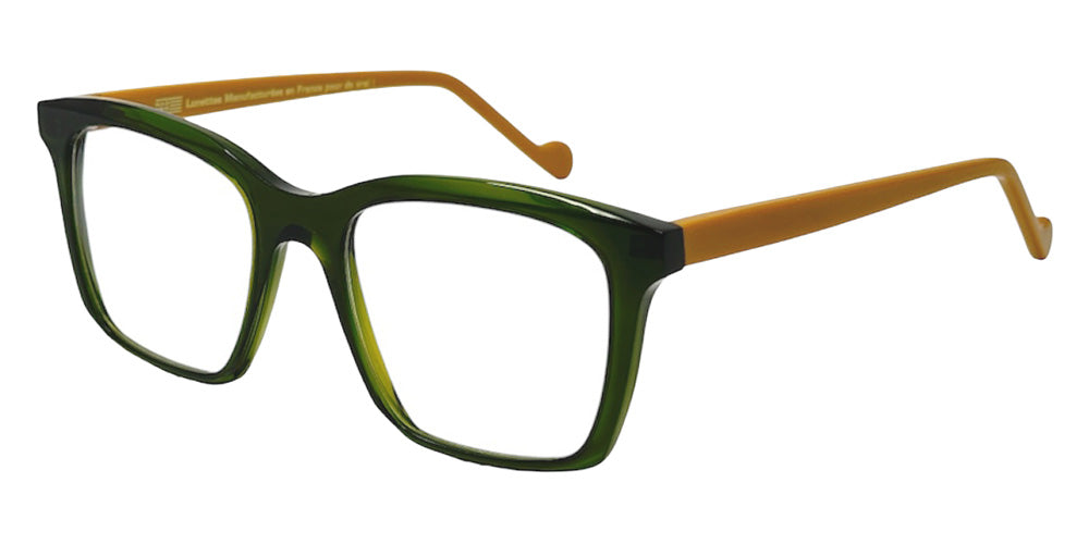 NaoNed® Lamer Eyeglasses - 2614 Transluscent green / Fluorescent yellow