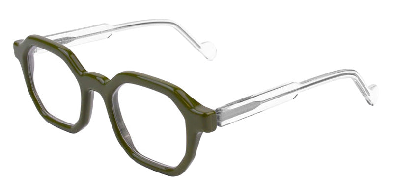 NaoNed® Madrig Eyeglasses - 2512 Solid dark kakhi / Transparent