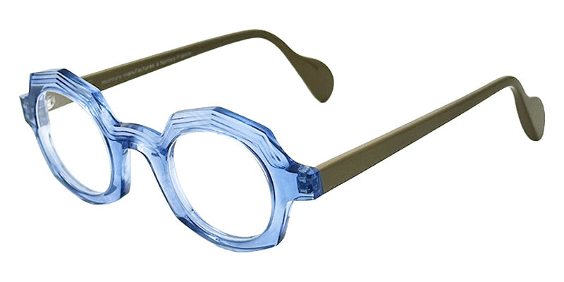 NaoNed® Mare Eyeglasses - 2603-B Translucent clear blue / Grey