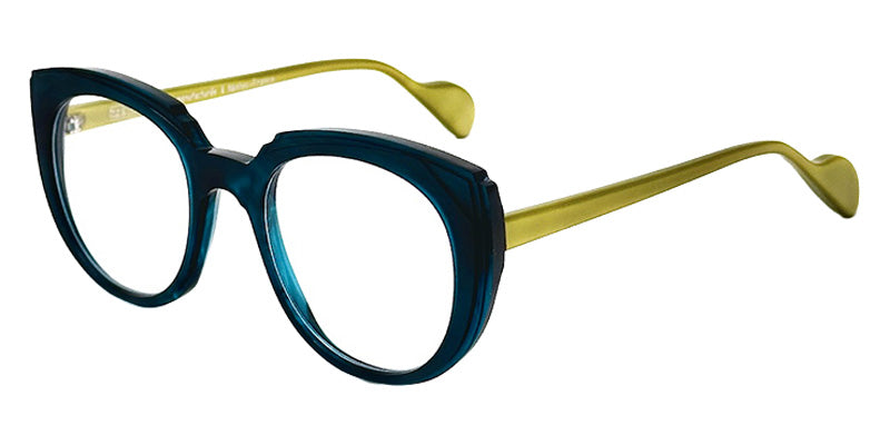 NaoNed® Tevenn Eyeglasses - 2610-M Brushed emerald green / Light green