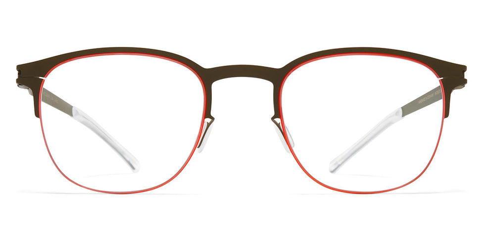 Mykita® NEVILLE MYK NEVILLE Camougreen/Tangerine 48 - Camougreen/Tangerine Eyeglasses