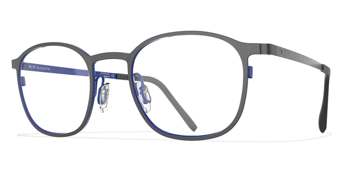 Blackfin® NEWPORT BLF NEWPORT 956 47 - Gunmetal Grey/Olympic Blue Eyeglasses