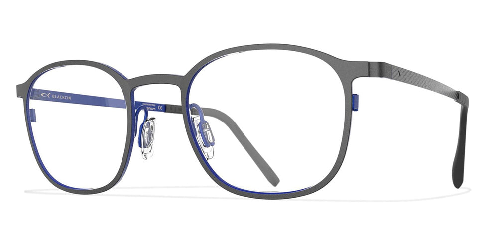 Blackfin® NEWPORT BLF NEWPORT 956 47 - Gunmetal Grey/Olympic Blue Eyeglasses