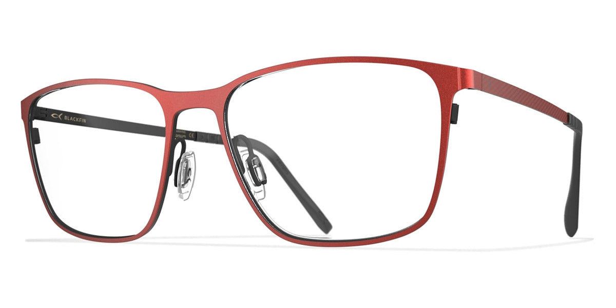 Blackfin® NORTH END BLF NORTH END 1380 55 - Red/Black Eyeglasses