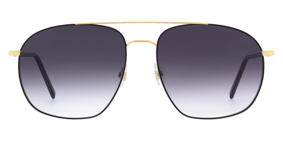 Andy Wolf® Oak Sun ANW Oak Sun 04 59 - Gold/Black Sunglasses