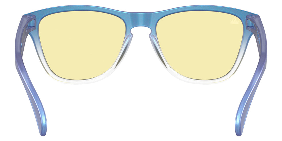Oakley® OJ9006 FROGSKINS XS OJ9006 900642 53 Sunglasses - Matte Cyan/Blue/Clear Shift Fade / Prizm Gaming™ 2.0 Mirrored