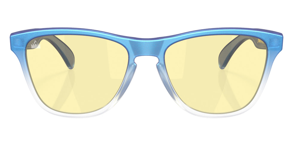 Oakley® OJ9006 FROGSKINS XS OJ9006 900642 53 Sunglasses - Matte Cyan/Blue/Clear Shift Fade / Prizm Gaming™ 2.0 Mirrored