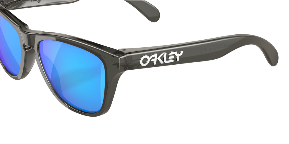 Oakley® OJ9009 FROGSKINS XXS OJ9009 900902 48 Sunglasses - Gray Smoke / Prizm Sapphire Mirrored