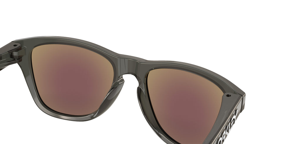 Oakley® OJ9009 FROGSKINS XXS OJ9009 900902 48 Sunglasses - Gray Smoke / Prizm Sapphire Mirrored