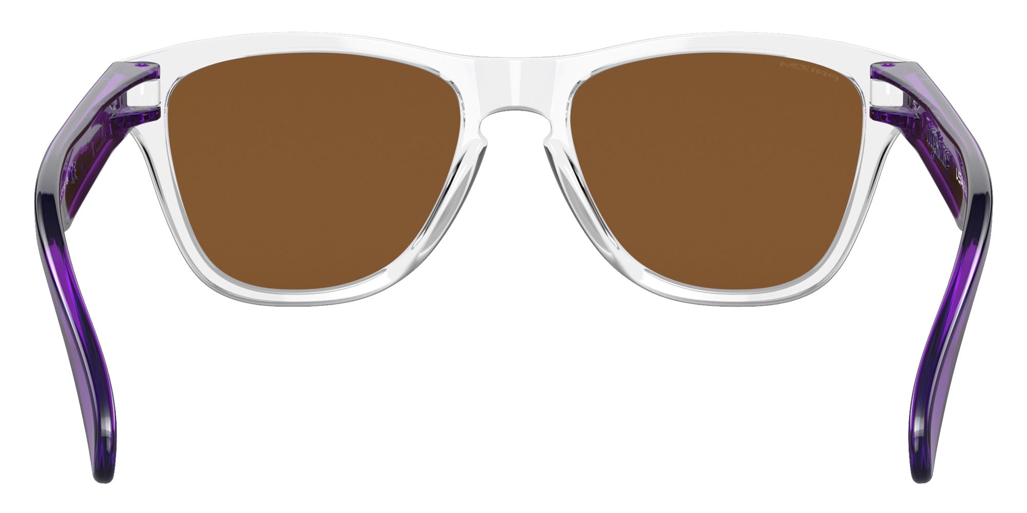 Oakley® OJ9009 FROGSKINS XXS OJ9009 900903 48 Sunglasses - Clear / Prizm Violet Mirrored