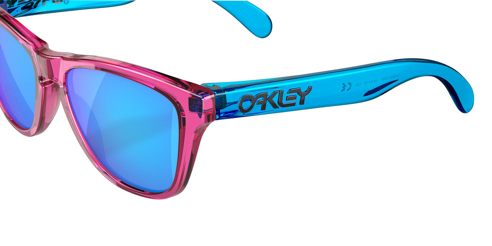 Oakley® OJ9009 FROGSKINS XXS OJ9009 900904 48 Sunglasses - Acid Pink / Prizm Sapphire Mirrored