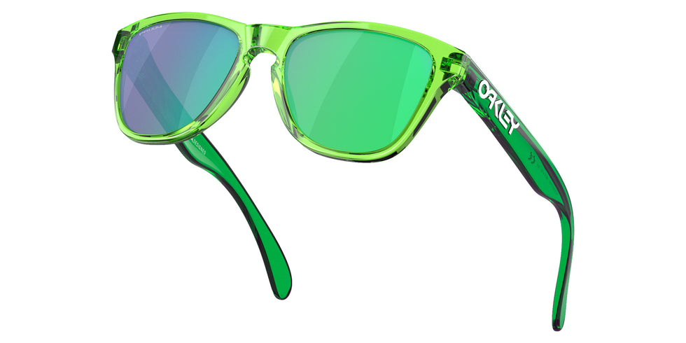 Oakley® OJ9009 FROGSKINS XXS OJ9009 900905 48 Sunglasses - Acid Green / Prizm Jade Mirrored