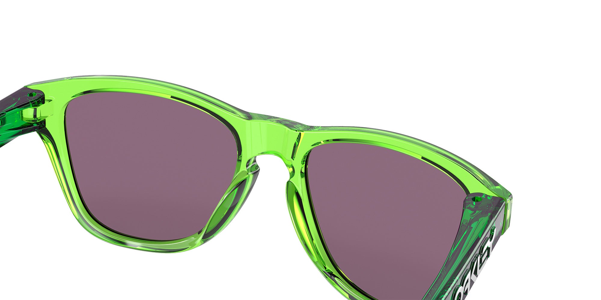 Oakley® OJ9009 FROGSKINS XXS OJ9009 900905 48 Sunglasses - Acid Green / Prizm Jade Mirrored