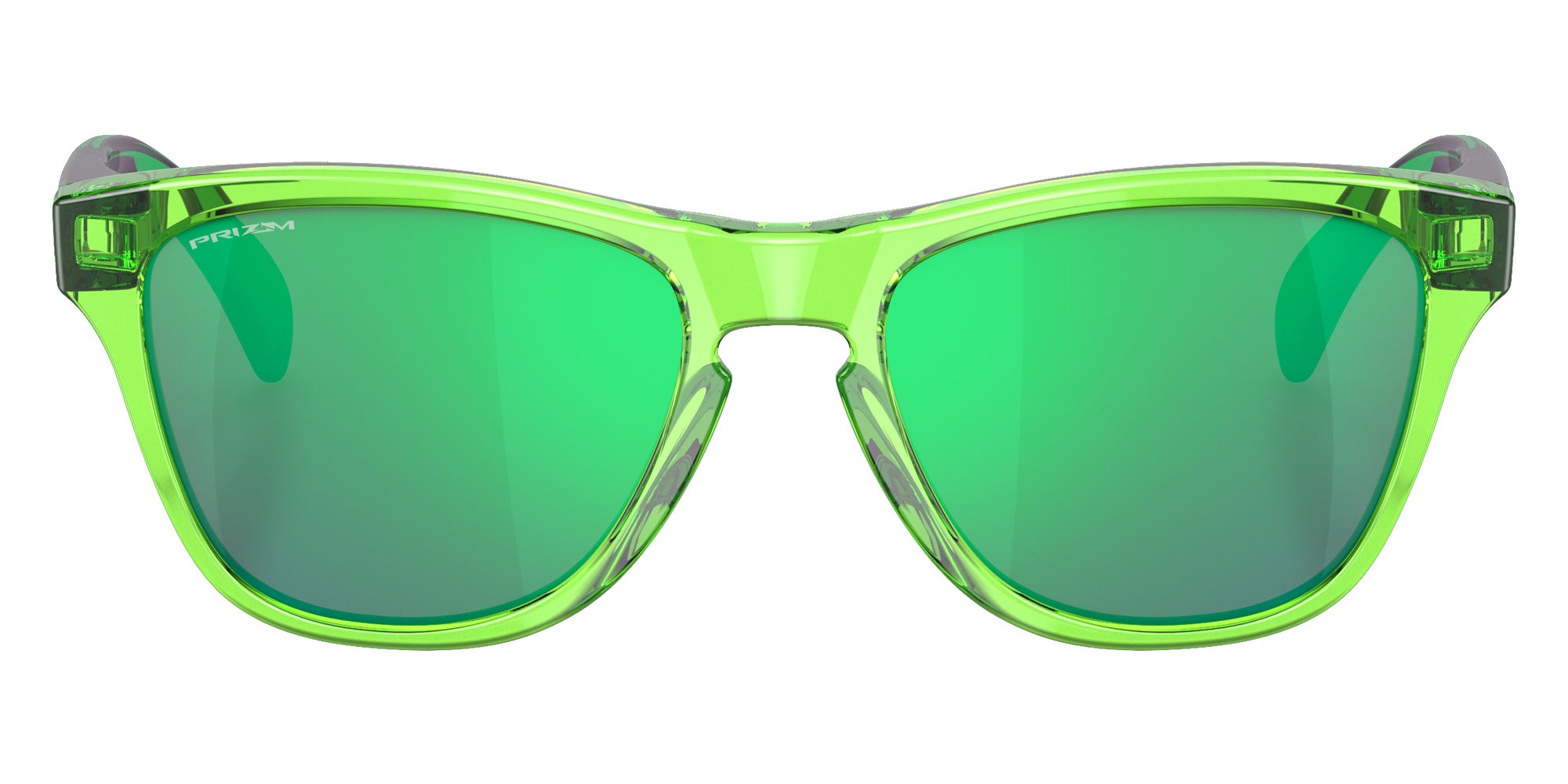 Oakley® OJ9009 FROGSKINS XXS OJ9009 900905 48 Sunglasses - Acid Green / Prizm Jade Mirrored