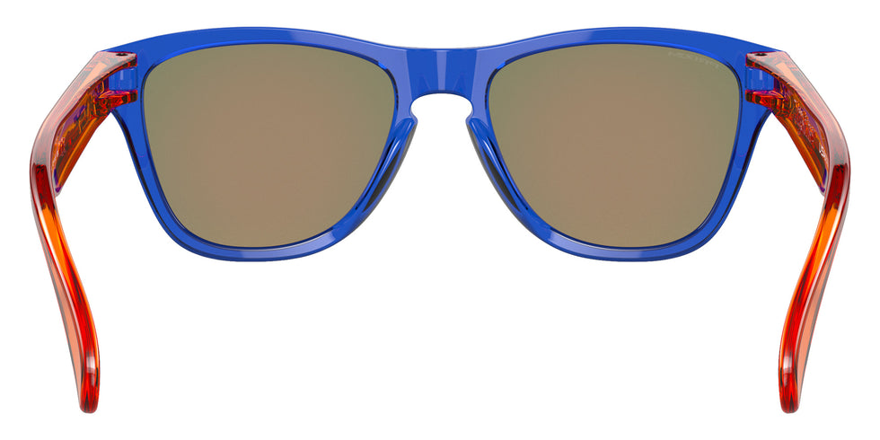 Oakley® OJ9009 FROGSKINS XXS OJ9009 900906 48 Sunglasses - Crystal Blue / Prizm Ruby Mirrored