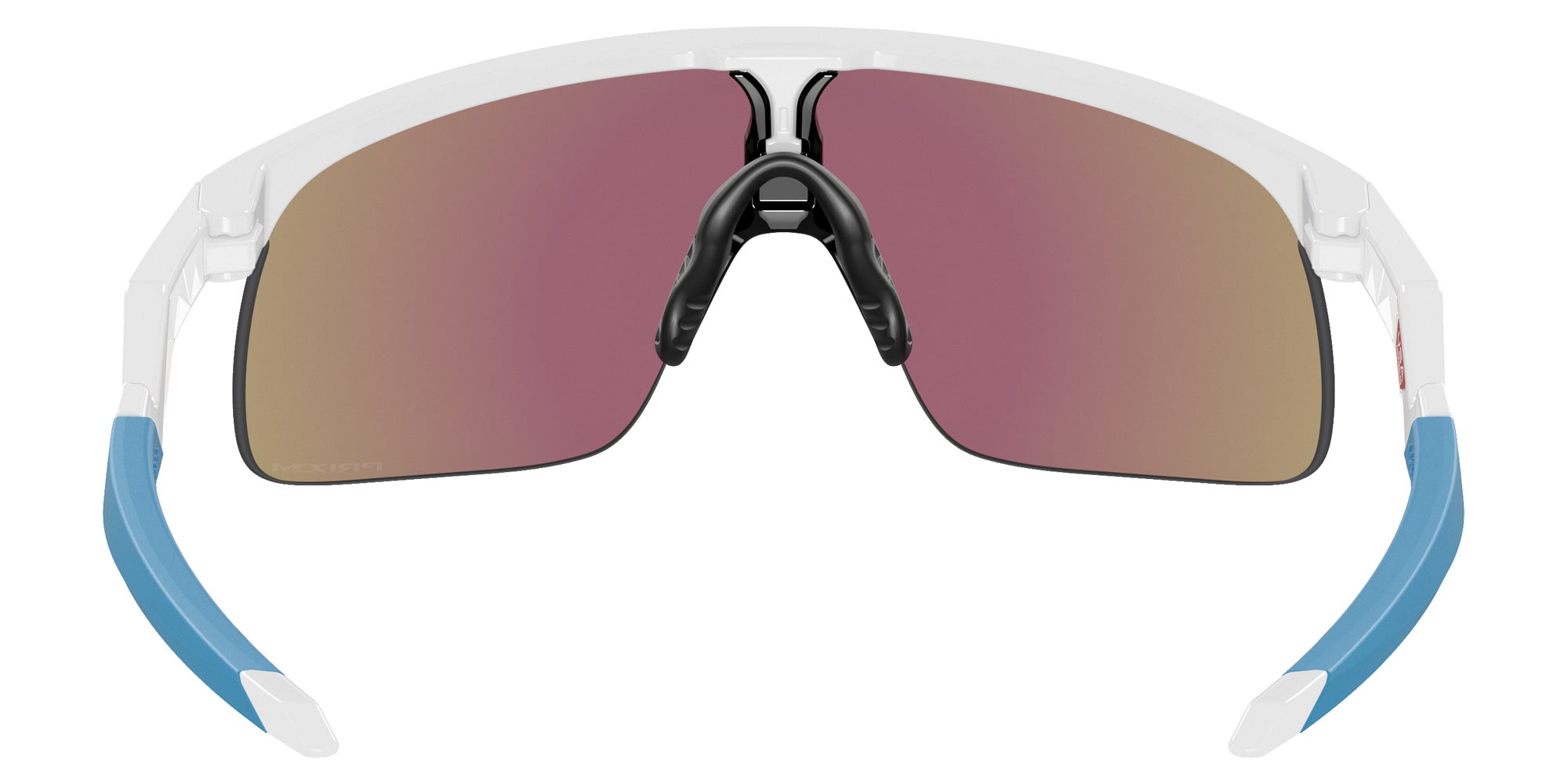 Oakley® OJ9010 RESISTOR OJ9010 901007 23 Sunglasses - Polished White / Prizm Sapphire Mirrored