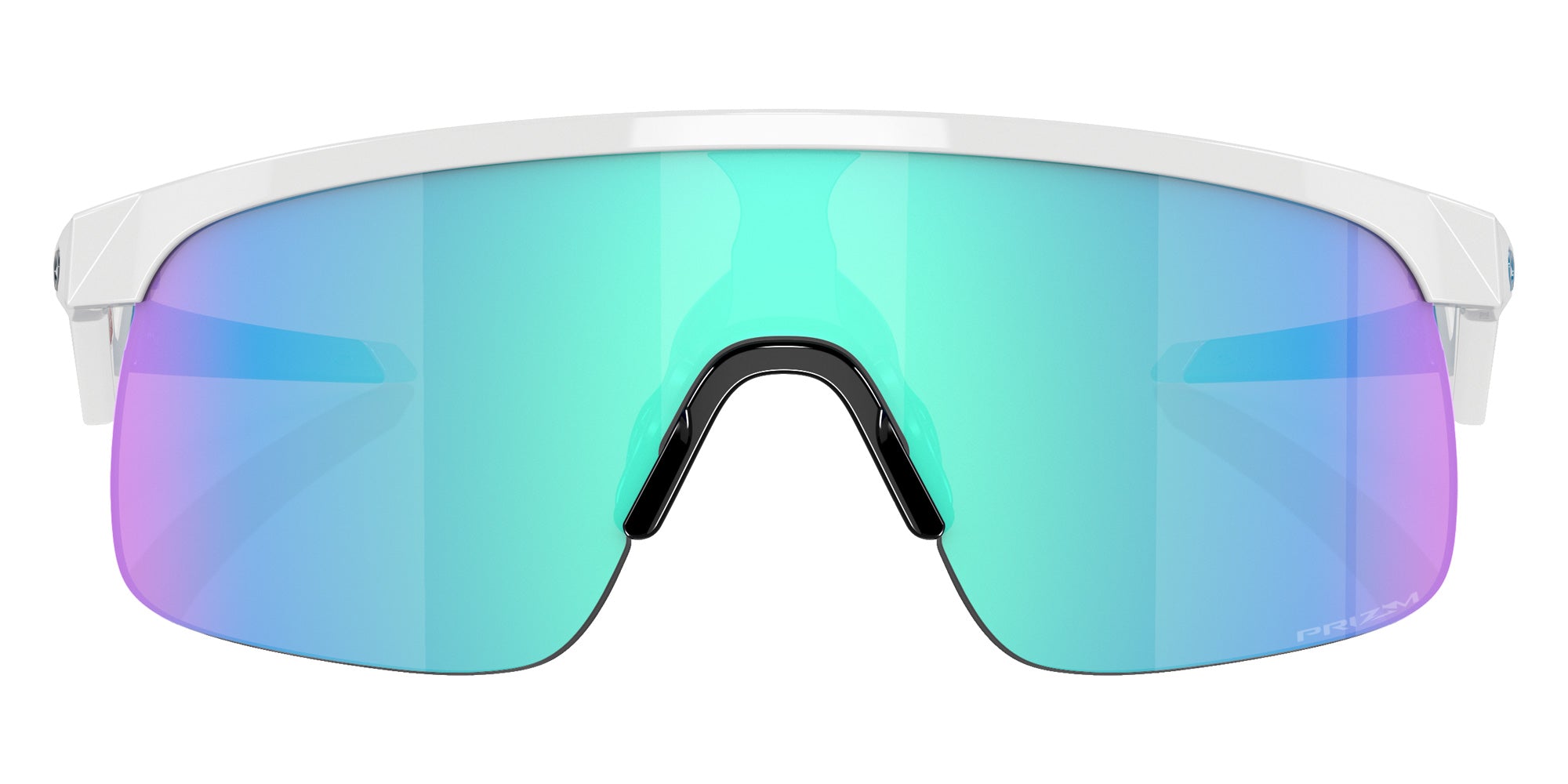 Oakley® OJ9010 RESISTOR OJ9010 901007 23 Sunglasses - Polished White / Prizm Sapphire Mirrored