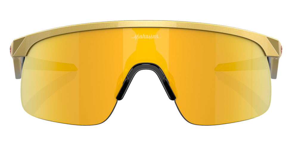 Oakley® OJ9010 RESISTOR OJ9010 901008 23 Sunglasses - Olympic Gold / Prizm 24K Mirrored