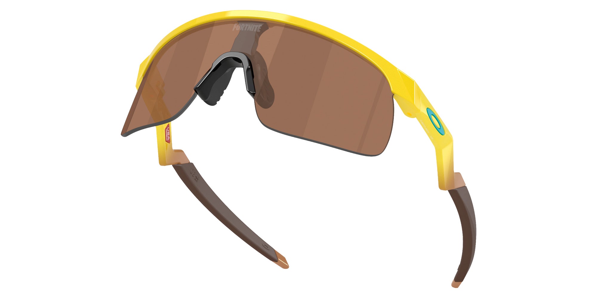 Oakley® OJ9010 RESISTOR OJ9010 901028 23 Sunglasses - Yellow / Prizm Tungsten Mirrored