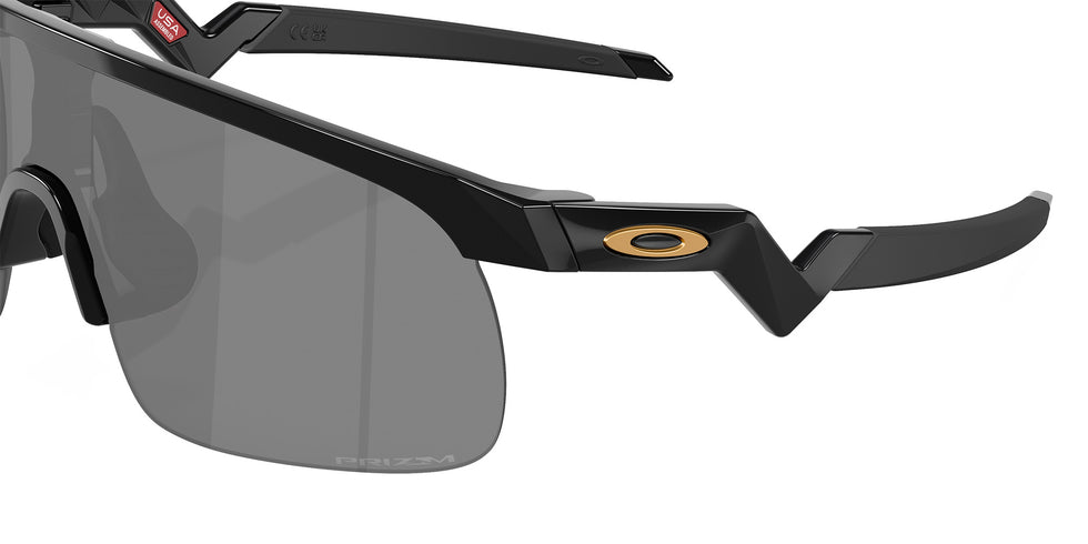 Oakley® OJ9010 RESISTOR OJ9010 901029 23 Sunglasses - Polished Black / Prizm Black Mirrored