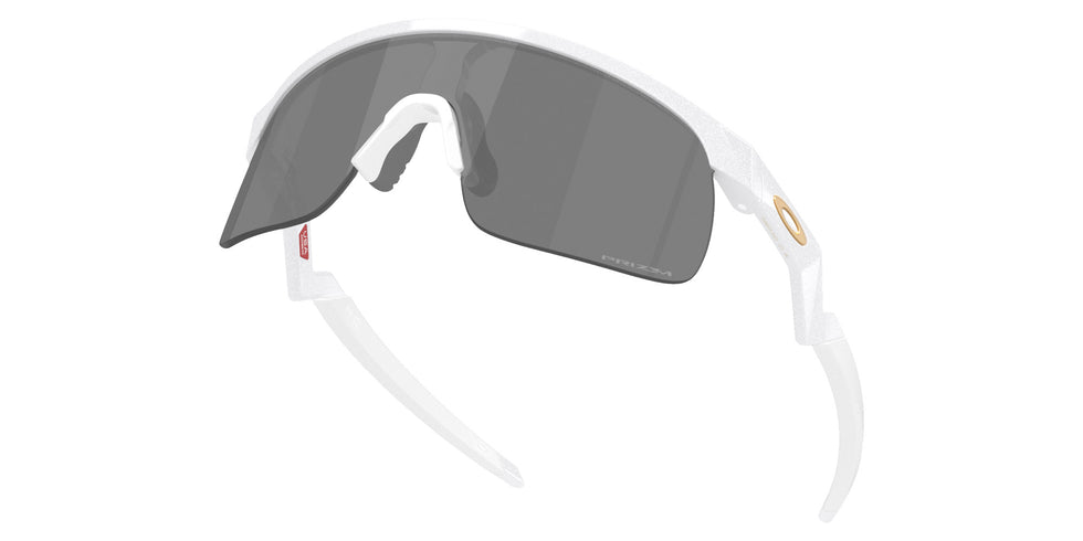 Oakley® OJ9010 RESISTOR OJ9010 901030 23 Sunglasses - Pearl White / Prizm Black Mirrored