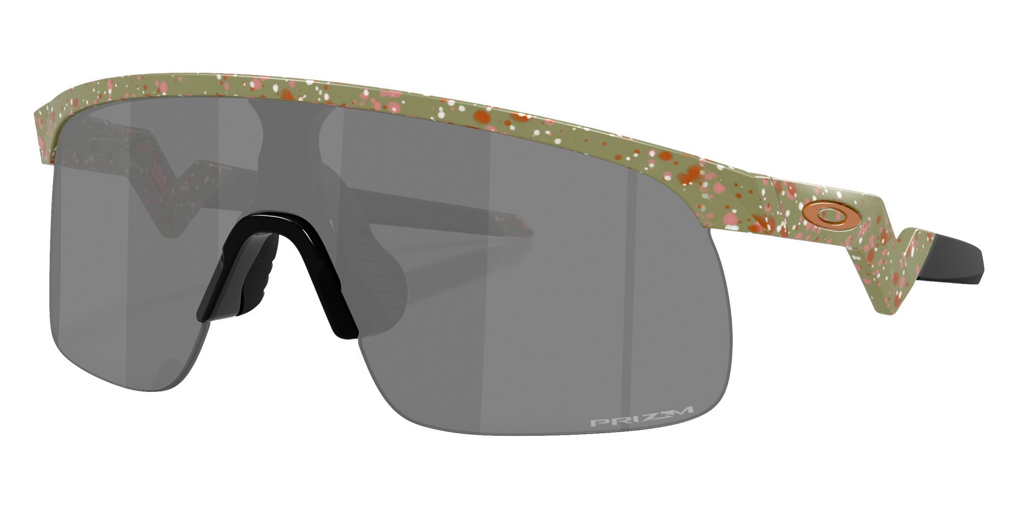Oakley® OJ9010 RESISTOR OJ9010 901032 23 Sunglasses - Fern Terrazzo / Prizm Black Mirrored
