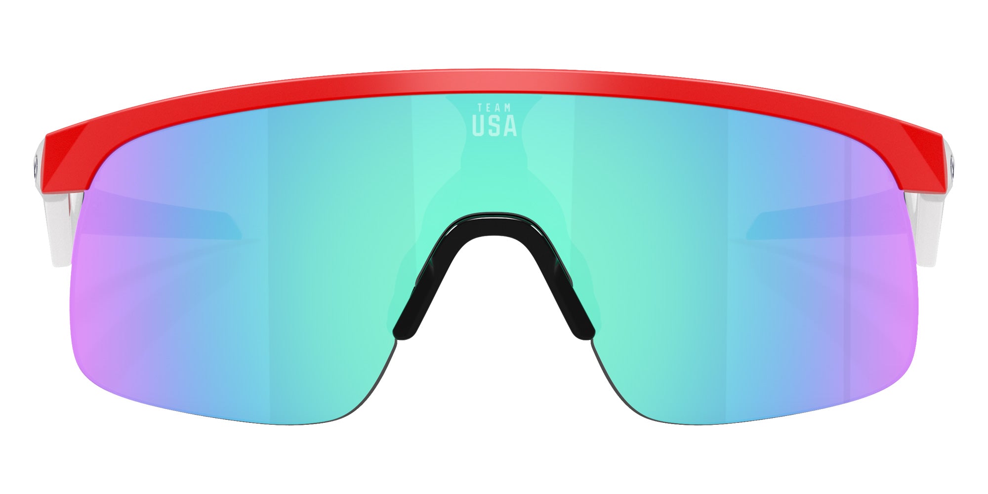 Oakley® OJ9010 RESISTOR OJ9010 901035 23 Sunglasses - Matte Redline / Prizm Sapphire Mirrored