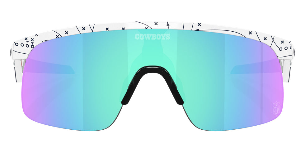 Oakley® OJ9010 RESISTOR OJ9010 901036 23 Sunglasses - White / Prizm Sapphire Mirrored