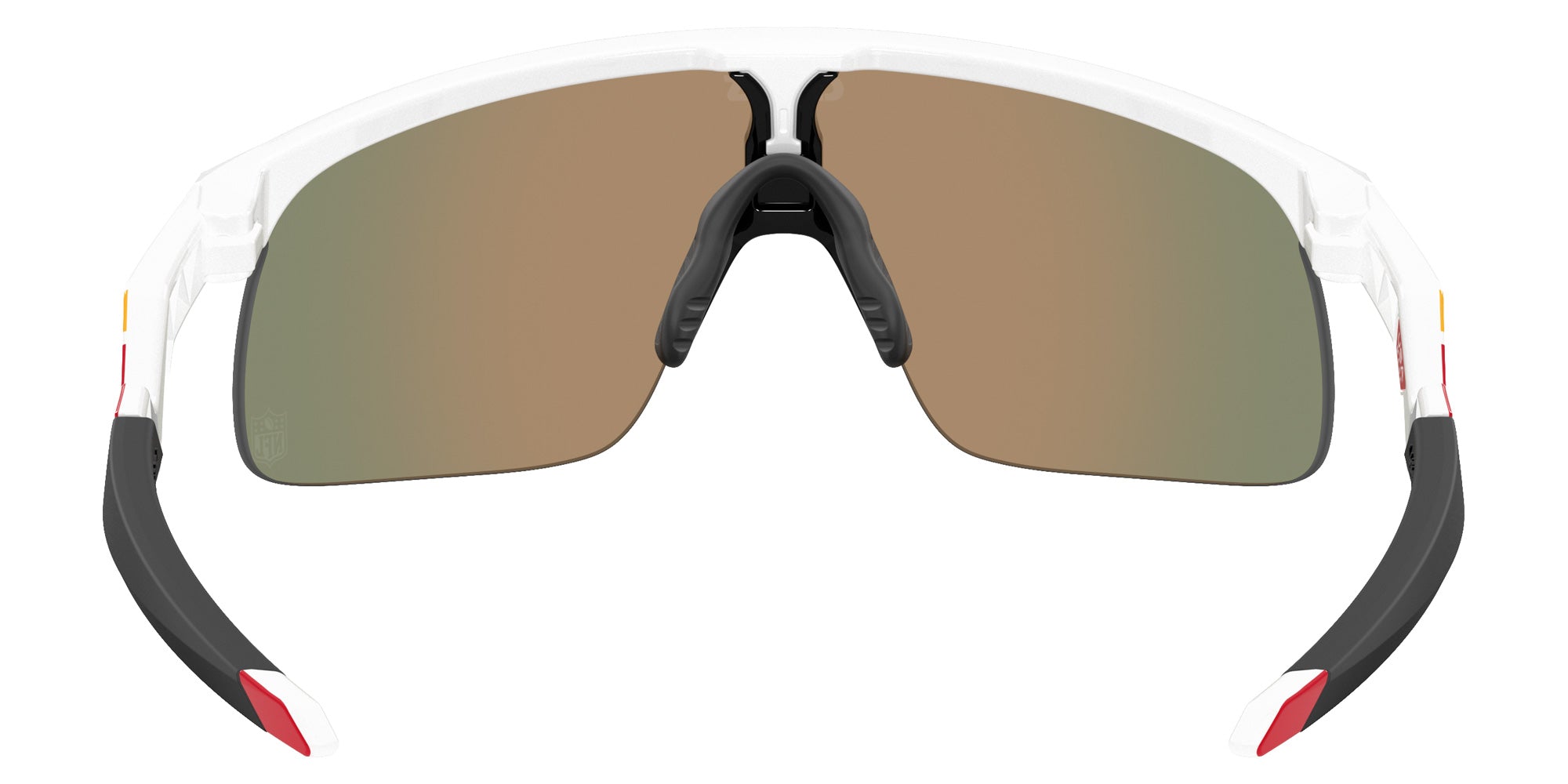 Oakley® OJ9010 RESISTOR OJ9010 901037 23 Sunglasses - White / Prizm Ruby Mirrored