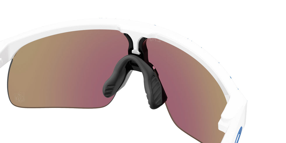 Oakley® OJ9010 RESISTOR OJ9010 901038 23 Sunglasses - White / Prizm Sapphire Mirrored 901038