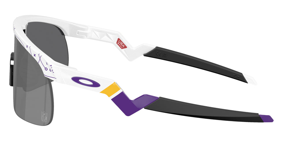 Oakley® OJ9010 RESISTOR OJ9010 901040 23 Sunglasses - 25 Play White / Prizm Black Mirrored
