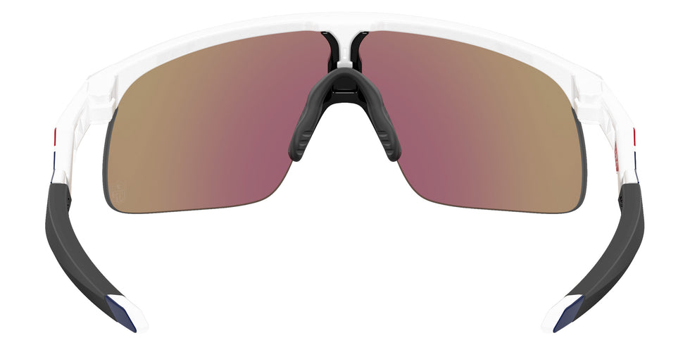 Oakley® OJ9010 RESISTOR OJ9010 901041 23 Sunglasses - 25 Play White / Prizm Sapphire Mirrored