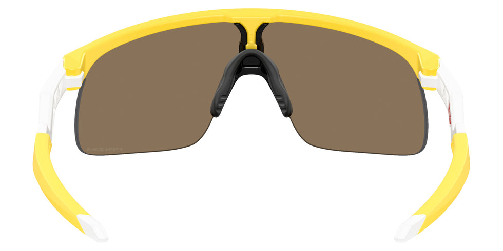 Oakley® OJ9010 RESISTOR OJ9010 901043 23 Sunglasses - Matte Yellow / Prizm 24k Mirrored